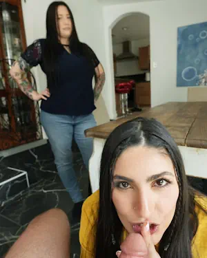 Isa Bella in If His Wife Won't Let Him Fuck Her, She Will